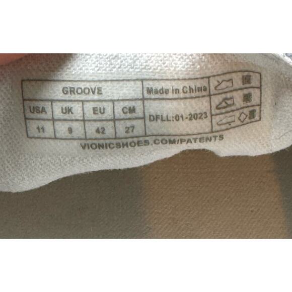 Vionic Canvas slip on Shoes/loafers/sneakers size womens 11, Light blue - Picture 6 of 8